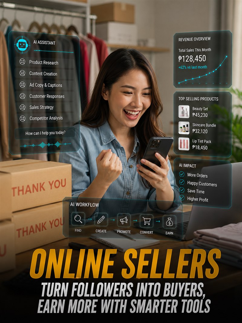 Online sellers earning more with AI