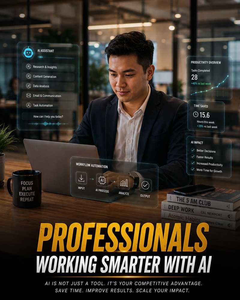 Professionals working smarter with AI